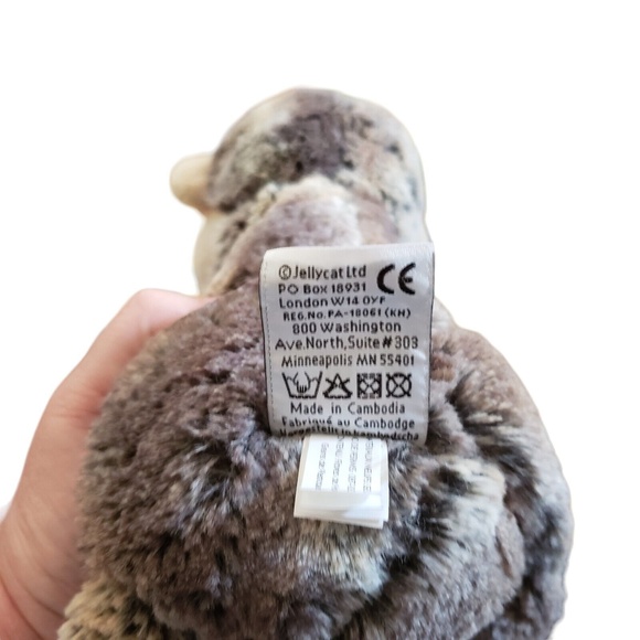 Jellycat London Brown Monkey Plush Stuffed Animal Very Soft 15” - Picture 8 of 8